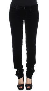 Eleganti pantaloni Black Slim Fit