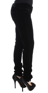 Eleganti pantaloni Black Slim Fit