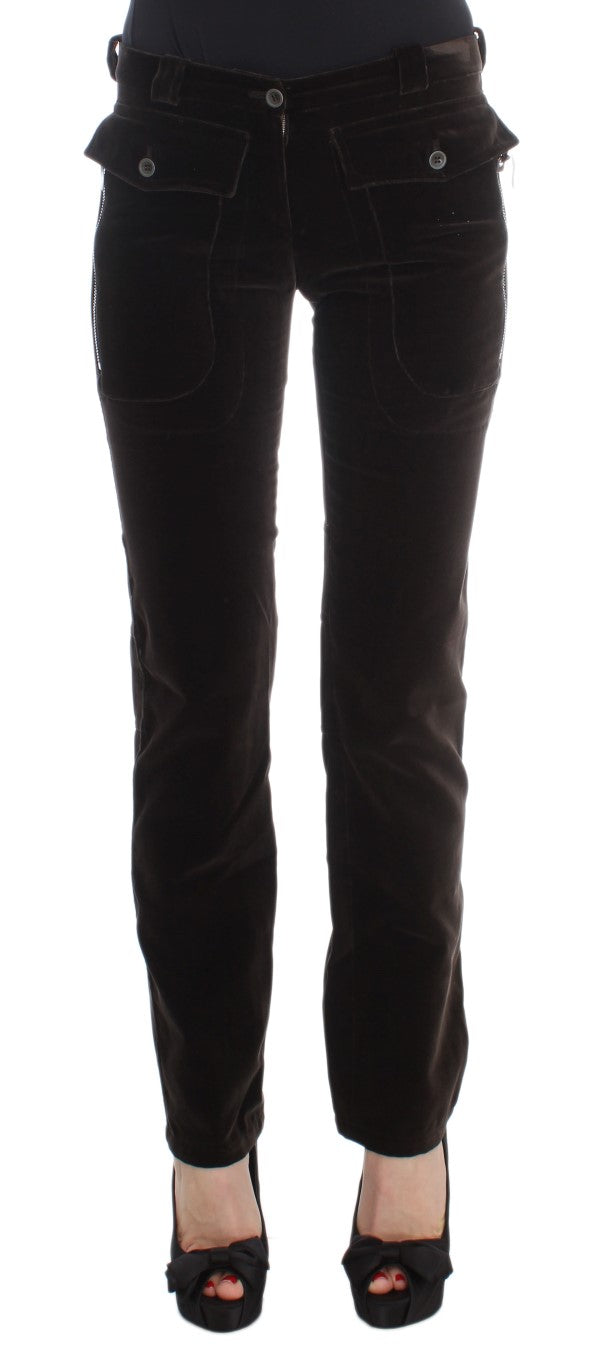 Pantalon en coton italien slim