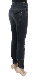 Jean italien chic slim bleu