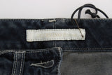 Chic Blue Slim Fit Jeans italianos