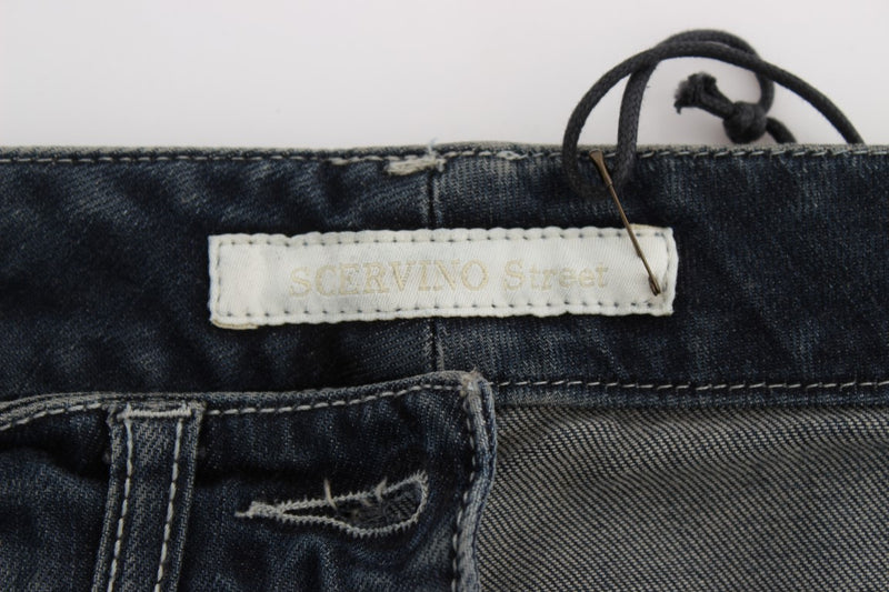 Jeans italiani chic blu slim fit