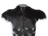 Black Fox Fur Chic Brape