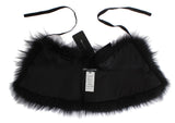 Black Fox Fur Chic Brape