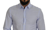 Elegant Light Blue Dress Shirt