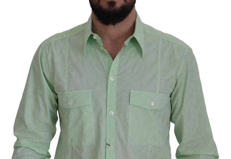 Chemise boutonnée décontractée à la mine