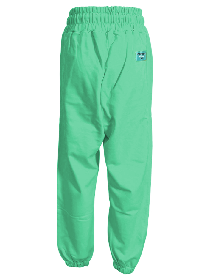 Pantalones de chándal con cordón elegante en Lush Green