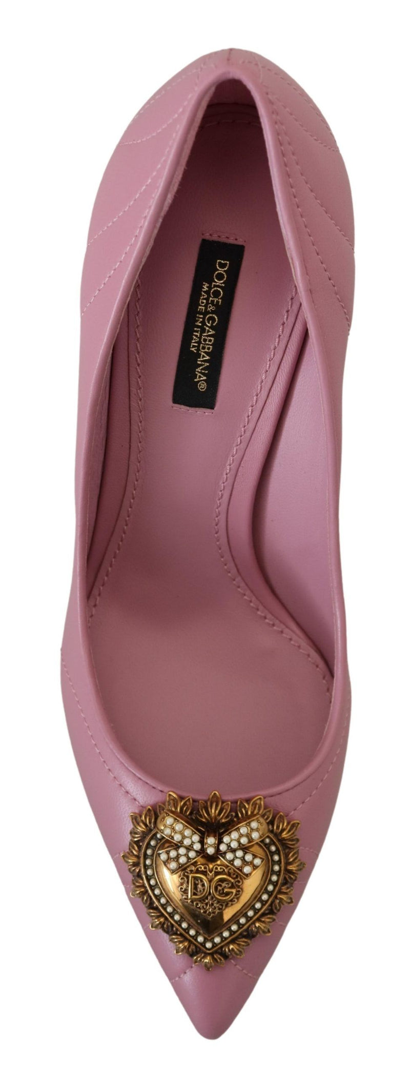 Tacchi in pelle devozione in rosa