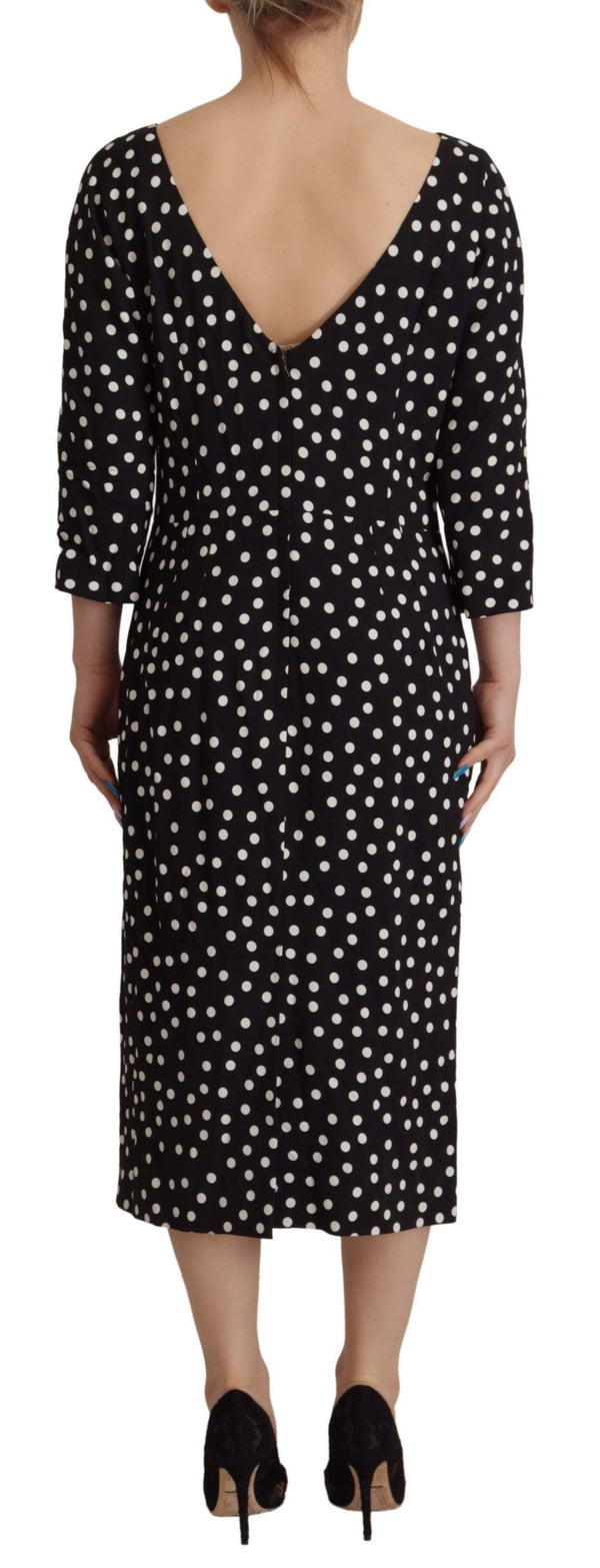 Polka Dot Shath Midi Elegancia