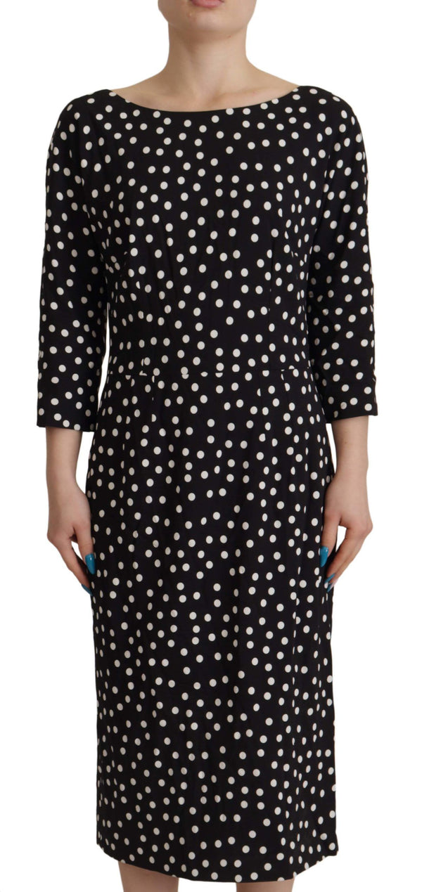 Polka Dot Shath Midi Elegancia