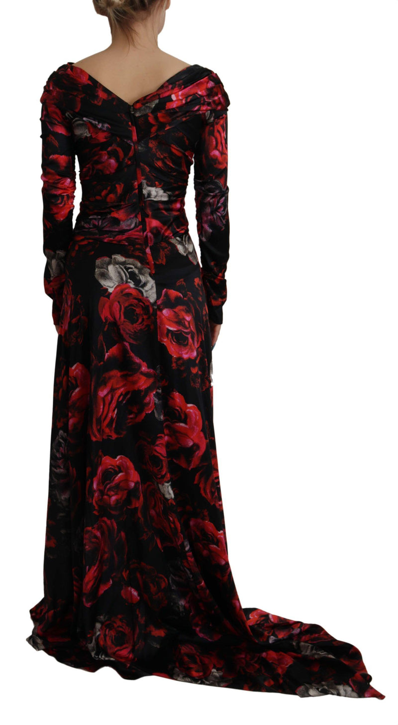 Robe de gaine en ligne florale élégante