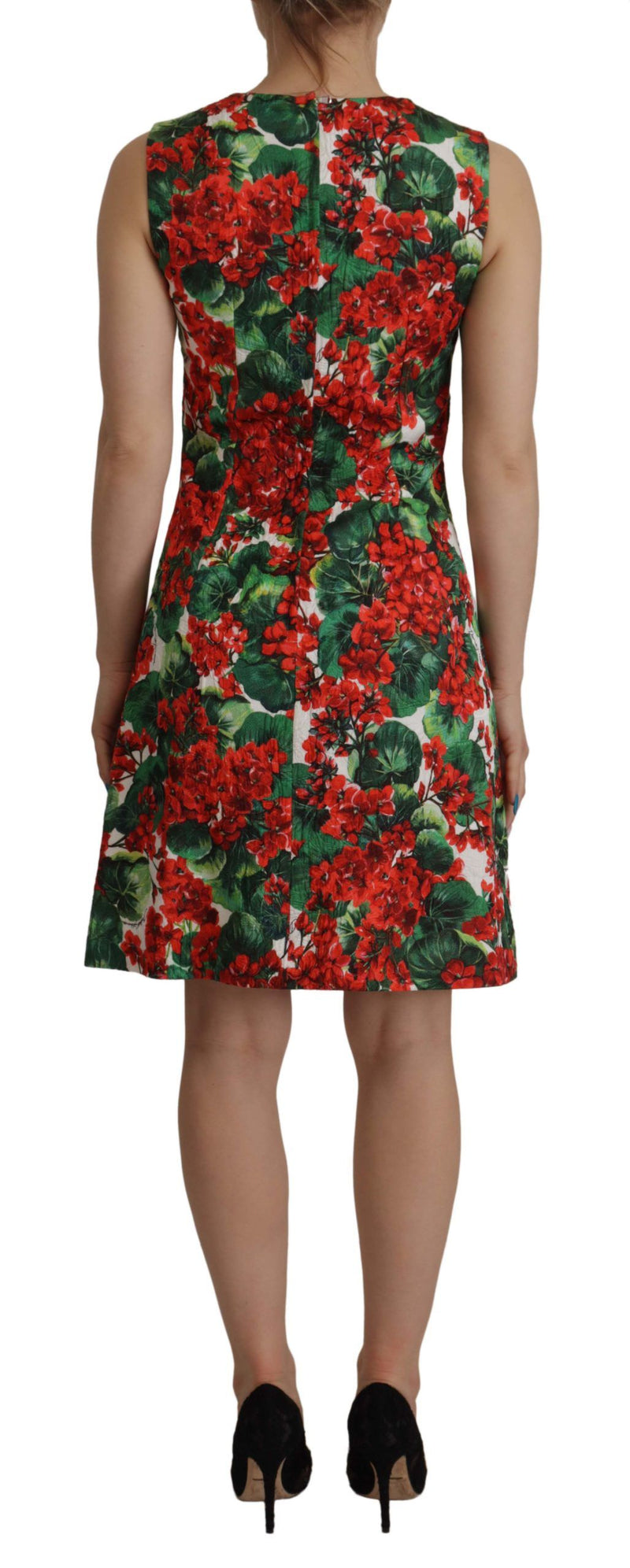 Multicolor Floral A-Line Dress