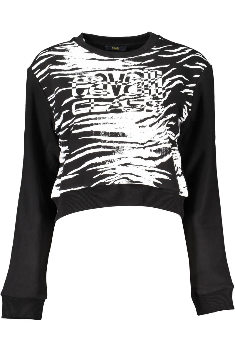 Sweat-shirt Cavalli chic avec imprimé logo