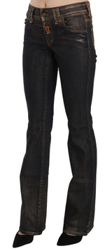 Chic Dollit Mid Waist Black Denim