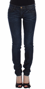 Ermanno Scecto Chic Blue Blue Skinny Skinny