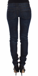 Ermanno Scecto Chic Blue Blue Skinny Skinny