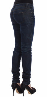 Ermanno Scecto Chic Blue Blue Skinny Skinny