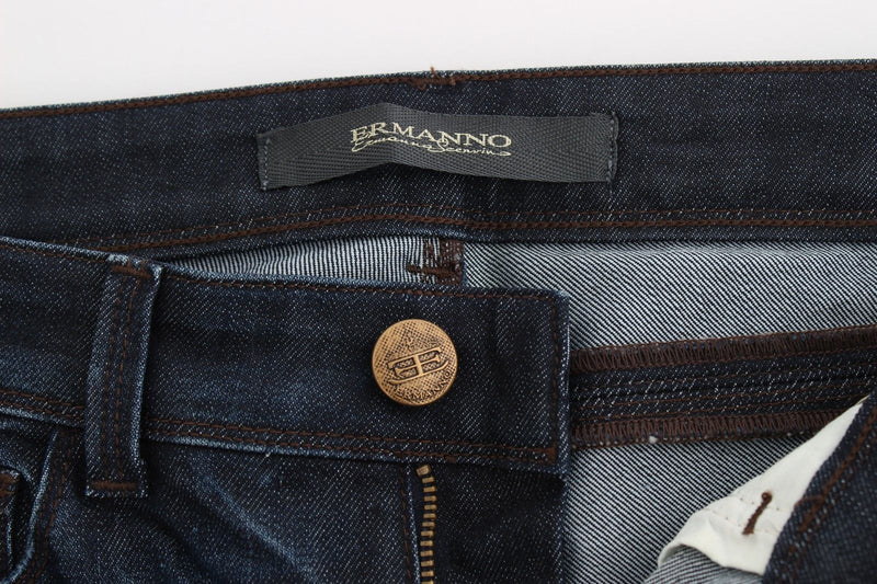 Jeans magri blu scuro di Ermanno SCRANCHE