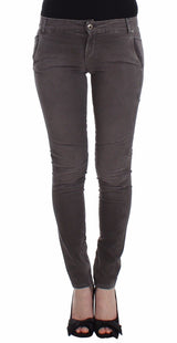 Chic Gray Slim Leg Jeans - Η Elegance συναντά άνεση