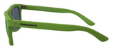 Acid Green Chic Full Rim Sonnenbrille