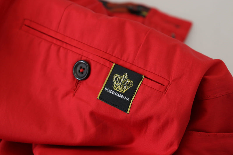 Κομψό λεπτό Fit Crimson Chinos