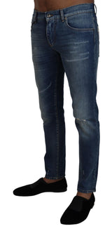 Jeans de mezclilla italiana elegante Fit Italia