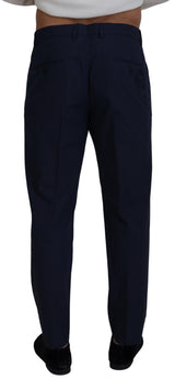 Chic Slim Fit Chino in Blau