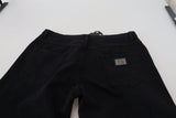 Elegantes jeans italianos de Fit Black Fit Fit