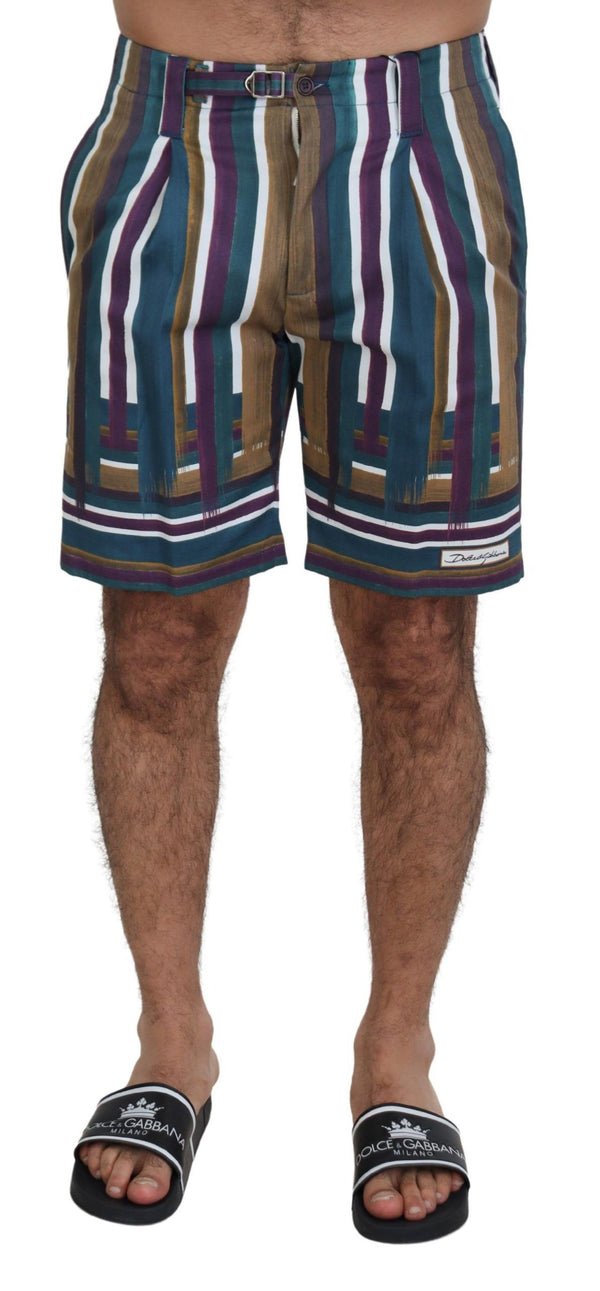 Shorts chino multicolores chic - ajustement régulier