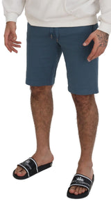 Elegante blaue Bermuda -Shorts - Regelmäßige Passform