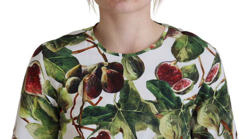 Chic multicolor Fig Imprimer Coton Top