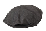 Elegante cappello da giornale grigio