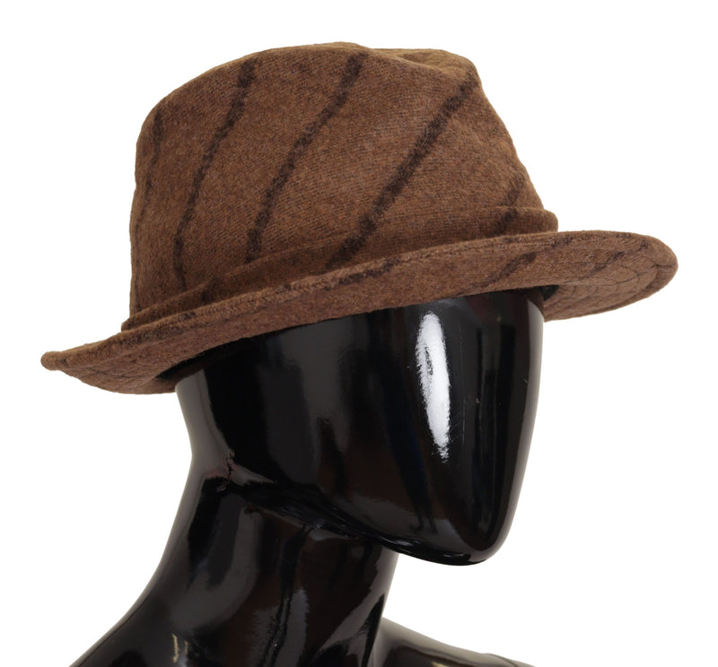 Sombrero elegante de borde ancho fedora