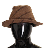 Sombrero elegante de borde ancho fedora