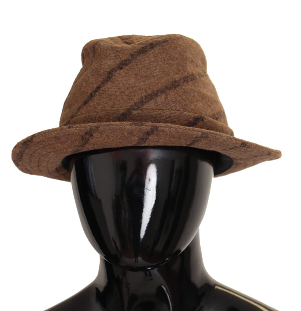 Sombrero elegante de borde ancho fedora