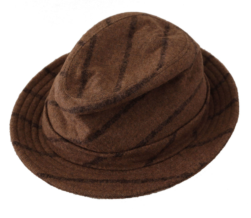 Sombrero elegante de borde ancho fedora