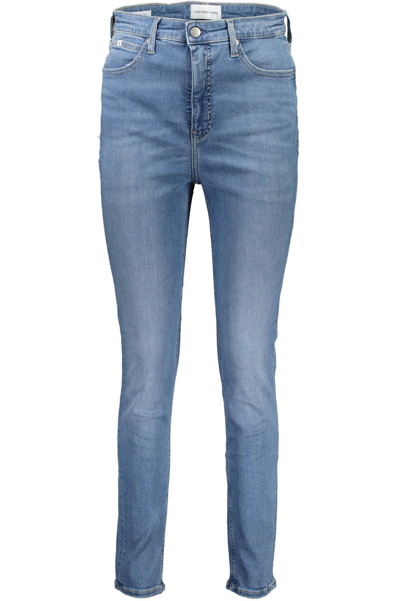 Chic Light Blue Stretch Skinny Jeans