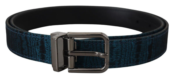 Ceinture de créateurs Jacquard Blue élégante