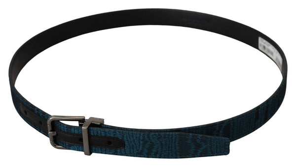 Ceinture de créateurs Jacquard Blue élégante