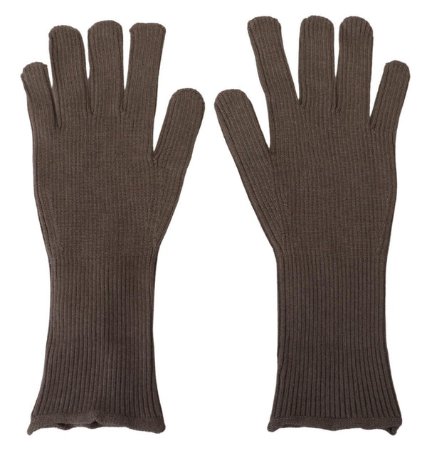 Gants d'hiver élégants en cachemire-silk