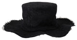 Elegant Black Top Hat - Timeless Fashion Statement