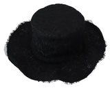 Elegante cappello a top nero - Dichiarazione di moda senza tempo