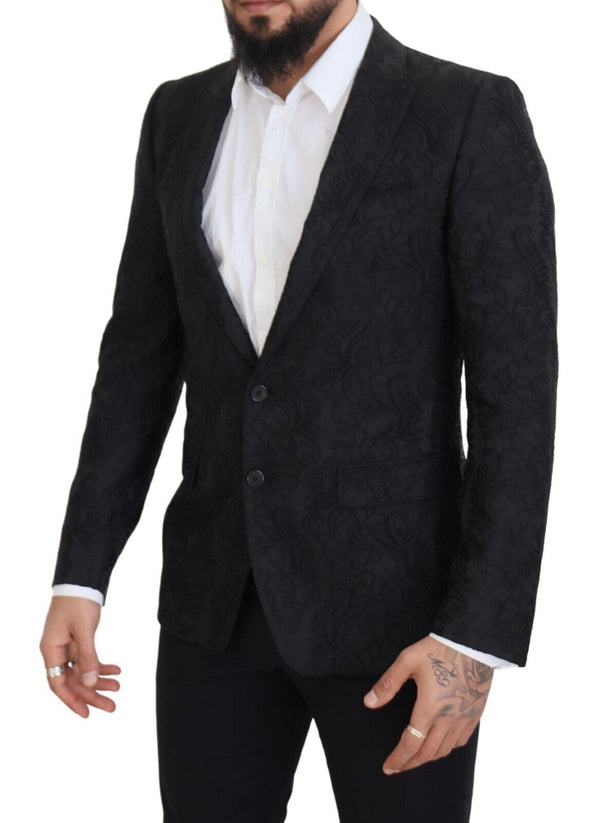 Blazer à revers élégant slim fit pic