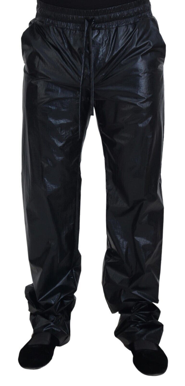 Eleganti pantaloni di design nero