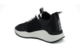 Eleganti sneaker in pelle monocromatica