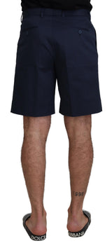 Short chino bleu élégant