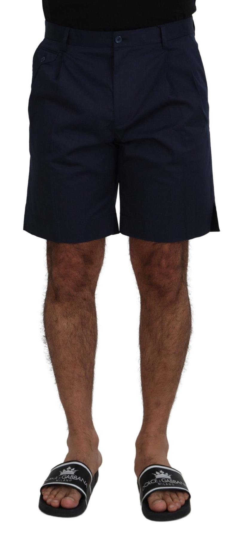 Elegante blaue Chino -Shorts