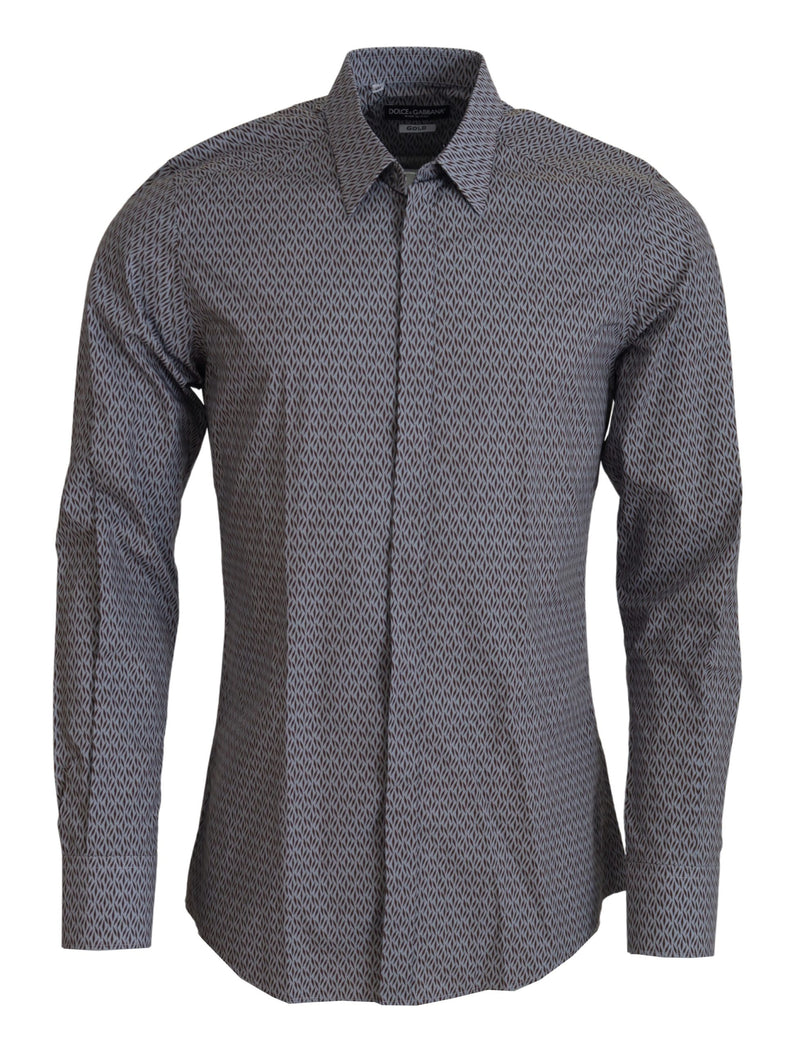 Chemise en coton formelle élégante Slim Fit