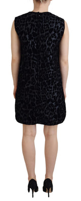 Elegante vestido de leopardo mini syching