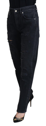 Chic Black Denim Hosen - Heben Sie Ihre Garderobe an